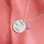 De&ai Teachers in Spanish Apple Necklace, Spanish Teacher Appreciation Gift, Enseña AMA Inspira Necklace