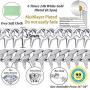 TOPGRILLZ 25mm 6 Times 14K Gold Plated Iced Out Single Row Spiked Link Chain for Men and Women Hip Hop Jewelry Collection