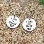 JQFEN 2 Pcs Lovers Long Chain Necklaces for Girlfriend Boyfriend Women Men Jewelry Gifts JQFEN 2 Pcs Lovers Long Chain Necklaces for Girlfriend Boyfriend Women Men Jewelry Gifts