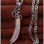 Engraved Imam Ali Sword Zulfikar Zolfiqar Necklace Islamic Arabic Art Islam Muslim Art Engraved Imam Ali Sword Zulfikar Zolfiqar Necklace Islamic Arabic Art Islam Muslim Art