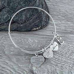 Best Friends Bracelets- Not Sisters by Blood But Sisters by Heart Bracelet- Friend Jewelry for Friends
