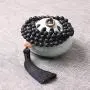 PNEIME Lava Rock Mala Beads 108 Black Lava Stone Mala Necklace Hand Knotted Lava Beads Mala Meditation Beads Yoga Necklace Prayer Beads Japa Mala PNEIME Lava Rock Mala Beads 108 Black Lava Stone Mala Necklace Hand Knotted Lava Beads Mala Meditation Beads Yoga Necklace Prayer Beads Japa Mala