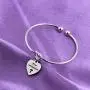 MAOFAED First Communion Gift Goddaughter Bracelet Bapitism Pearl Bracelet Knot Cuff for Her MAOFAED First Communion Gift Goddaughter Bracelet Bapitism Pearl Bracelet Knot Cuff for Her