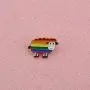POTIY Rainbow Sheep LGBT Pin LGBT Lesbian Pride Jewelry Gay Pride Jewelry Gift for Men or Women POTIY Rainbow Sheep LGBT Pin LGBT Lesbian Pride Jewelry Gay Pride Jewelry Gift for Men or Women