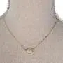Humble Chic Simulated Druzy Delicate Necklace for Women - Gold-Tone Dainty Chain-Link Simple Pendant Choker - Minimalist Created Geode Stone Charm Humble Chic Simulated Druzy Delicate Necklace for Women - Gold-Tone Dainty Chain-Link Simple Pendant Choker - Minimalist Created Geode Stone Charm