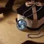 iDMSON Moon Necklace Glow in The Dark Magical Fairy Necklace for Women Girls iDMSON Moon Necklace Glow in The Dark Magical Fairy Necklace for Women Girls