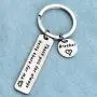 Zuo Bao Brother Keychain Thank You for Always Being There for Me Gift for Brother Family Jewelry