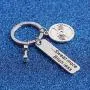 WUSUANED Gym Gift Workout Gift Sweat More Bitch Less Barbell Keychain Dumbbell Jewelry Fitness Gift