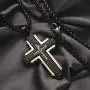 WESTMIAJW Stainless Steel Black Cross Pendant Necklace Chain Jewelry for Men Boys 60cm WESTMIAJW Stainless Steel Black Cross Pendant Necklace Chain Jewelry for Men Boys 60cm