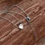 MEGIDESI Heart Necklace and Bracelet Set MEGIDESI Heart Necklace and Bracelet Set