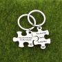 POTIY Mac and Charlie Puzzle Keychain Couple Keychain Lovers Gift Always Sunny Mac and Charlie Keychain Its Always Sunny in Philadelphia Gift