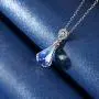 Aurora Borealis Jewelry for Women Girls,Sterling Silver Necklaces Earrings Crystal from Swarovski,Mothers Day Gift for Her Aurora Borealis Jewelry for Women Girls,Sterling Silver Necklaces Earrings Crystal from Swarovski,Mothers Day Gift for Her