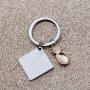 SEIRAA You Had Me at Aloha Pineapple Keychain Hawaii Beach Gift Aloha Jewelry Tropical Vacation Gift for Her