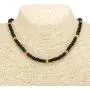 BlueRica Rasta Coconut Beads Necklace (Black - 18'') BlueRica Rasta Coconut Beads Necklace (Black - 18'')