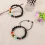 Jstyle 12Pcs Lava Bead Bracelet for Women Men Essential Oil Beads Chakra Yoga Bracelets Set Jstyle 12Pcs Lava Bead Bracelet for Women Men Essential Oil Beads Chakra Yoga Bracelets Set