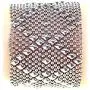 Liquid Metal by Sergio Gutierrez Antique Silver Bracelet B10-AS SG 3 Sizes - SG Pouch Included
