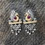 Aheli Oxidised Antique Afghani Tribal Dangle Drop Earrings Ethnic Indian Traditional Bollywood Stylish Party Wear Jewelry for Women Girls