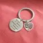 De&ai Godmother Goddaughter, Jewelry The Love Between a Godmother and Goddaughter is Forever Keychain, Aunt Niece Gift De&ai Godmother Goddaughter, Jewelry The Love Between a Godmother and Goddaughter is Forever Keychain, Aunt Niece Gift