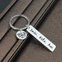 Ribukat Inspirational Jewelry Gift Unique Holiday Triathlon Gifts for Triathletes Sports Keychain Runner Biker Swimmer Keychain Triathlete Gifts Triathlon Swim Bike Run Jewelry for Women