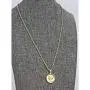 American Coin Treasures Gold-Layered Silver Mercury Dime Goldtone Coin Pendant with 18'' Chain Necklace - Genuine and Elegant Keepsake Jewelry for Women | White Luxury Gift Box Included