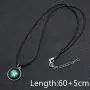 Pendant Necklace Galaxy Constellation Design 12 Zodiac Sign Horoscope Astrology Necklace for Women Men Resin Round Art Black Rope Stainless Steel Handmade Jewelry Pendant Necklace Galaxy Constellation Design 12 Zodiac Sign Horoscope Astrology Necklace for Women Men Resin Round Art Black Rope Stainless Steel Handmade Jewelry