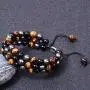 PINZHIGAO 8mm Lava Rock Bracelet Adjustable Bracelet Bead Chakra Bracelet 7 Chakras Healing Bracelet .Yoga Stone Beads Bracelets Meditation Relax Anxiety Bangle for Womens Mens PINZHIGAO 8mm Lava Rock Bracelet Adjustable Bracelet Bead Chakra Bracelet 7 Chakras Healing Bracelet .Yoga Stone Beads Bracelets Meditation Relax Anxiety Bangle for Womens Mens