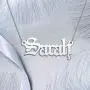 YSAHan Name Necklace Personalized Customized Nameplate Initial Jewelry for Women Girls YSAHan Name Necklace Personalized Customized Nameplate Initial Jewelry for Women Girls
