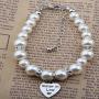 MAOFAED Sister  in Law  Bracelet, Pearl Bracelet, Wedding Gift for Sister,Mother in Law  Wedding Jewelry