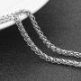 FIZIZDH Mens Stainless Steel Jasons Mask Hollow Openwork Pendant Necklace, 24 inch Keel Link Chain