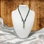 Mia Jewel Shop Rainbow Chakra Beaded Hexagonal Healing Gemstone Crystal Point Pendant Adjustable Necklace Mia Jewel Shop Rainbow Chakra Beaded Hexagonal Healing Gemstone Crystal Point Pendant Adjustable Necklace