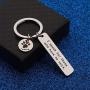 WUSUANED Animal Lover Gift I Speak for Those Who Have No Voice Keychain Vet Tech Jewelry Gift for Nurse Veterinarian Vet Student Veterinarian Assistant