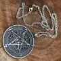 Church of Satan Jewelry Sigil of Baphomet SAMAEL-LILITH Inverted Pentacle Pentagram Star Satanic Devil LaVeyan Satanism Wicca Witchcraft Pewter Mens Pendant Necklace charm men w Stainless Steel Chain Church of Satan Jewelry Sigil of Baphomet SAMAEL-LILITH Inverted Pentacle Pentagram Star Satanic Devil LaVeyan Satanism Wicca Witchcraft Pewter Mens Pendant Necklace charm men w Stainless Steel Chain