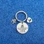 WUSUANED Funny Nurse Keychain I Am A Dog Mom And A Nurse Nothing Scares Me Veterinarian Graduation Jewelry Gift For Vet Dog Lover WUSUANED Funny Nurse Keychain I Am A Dog Mom And A Nurse Nothing Scares Me Veterinarian Graduation Jewelry Gift For Vet Dog Lover