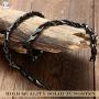 Urban Jewelry Stunning Mens Tungsten 22 Inches Black Toned Link Chain Necklace