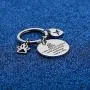 WUSUANED Funny Nurse Keychain I Am A Dog Mom And A Nurse Nothing Scares Me Veterinarian Graduation Jewelry Gift For Vet Dog Lover WUSUANED Funny Nurse Keychain I Am A Dog Mom And A Nurse Nothing Scares Me Veterinarian Graduation Jewelry Gift For Vet Dog Lover