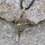 AILUOR Mens Norse Wolf Head Pendant Necklace, Vintage Stainless Steel Leather Norse Viking Celt Arrow Headed Amulet Jewelry Unisex