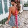 Long Tassel Earrings Statement Bohemian Pom Ball Handmade Drop Dangle Earrings for Women Girls