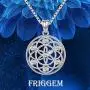 Sterling Sliver Necklace For Women,Flower of Life Pendant,Seed of Life Necklace,Sacred Geometry Round Circle Charm Pendant with Zircon,Yoga Jewelry Necklace Chain 18 inches with Jewelry Gift Box Sterling Sliver Necklace For Women,Flower of Life Pendant,Seed of Life Necklace,Sacred Geometry Round Circle Charm Pendant with Zircon,Yoga Jewelry Necklace Chain 18 inches with Jewelry Gift Box