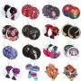 KWHY 16 Pairs Round African Women Earrings Wooden Painted Earrings Ethnic Style Earring Drop Dangle Earrings Set KWHY 16 Pairs Round African Women Earrings Wooden Painted Earrings Ethnic Style Earring Drop Dangle Earrings Set