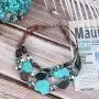 Bocar Personalized Layered Strands Turquoise Statement Chunky Necklace for Women Gifts Bocar Personalized Layered Strands Turquoise Statement Chunky Necklace for Women Gifts