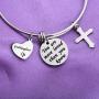 MAOFAED Goddaughter Gift You are More Loved Than You Know Goddaughter Bracelet