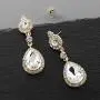 Mariell Gold Teardrop Austrian Crystal Dangle Chandelier Earrings for Bridal, Prom, Pageant & Weddings Mariell Gold Teardrop Austrian Crystal Dangle Chandelier Earrings for Bridal, Prom, Pageant & Weddings