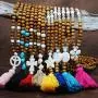 MJartoria Tassel Long Necklaces for Women Chain Necklace Handmade Turquoise Wood Beaded Necklace for Women Fashion Jewelry MJartoria Tassel Long Necklaces for Women Chain Necklace Handmade Turquoise Wood Beaded Necklace for Women Fashion Jewelry