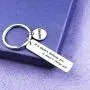 Eigso Graduation Gift Inspirational Keychain Encouraging Words Jewelry for Family Friends Colleague Classmate Boss(Challenge Change You KR)