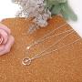 Unijew Goddaughter Necklace from Godmother Godfather, S925 Sterling Silver Christmas Mothers Day Jewelry Birthday Gift Love Between Godparents and Goddaughter