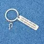 WUSUANED Who Tells Your Story Hamilton Quote Keychain Broadway Musical Inspired Jewelry