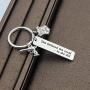 Police Keychain Police to Be Gift She Believed She Could Key Ring for Police Wife Police Student Policeman Graduation Gifts Achievement Gift