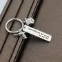 Police Keychain Police to Be Gift She Believed She Could Key Ring for Police Wife Police Student Policeman Graduation Gifts Achievement Gift