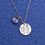 Mustard Seed Christian Gift God is Within Her She Will Not Fall Bracelet Necklace Psalm 46:5 Religious Jewelry