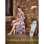 CATHERINE MALANDRINO Yellow Gold-Tone Flat Link Curb Chain Statement Necklace for Women